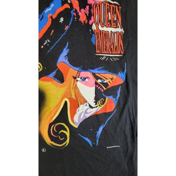 Vintage Queen Emeralds Shirt M Screen Stars Vtg Anime Leiji Matsumoto Medium - Picture 4 of 6